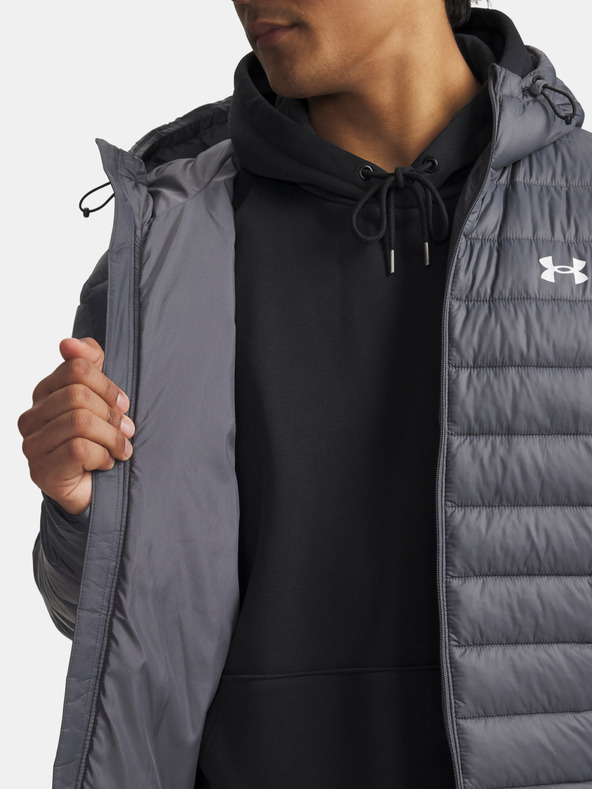 Under Armour Pánska bunda Under Armour UA Sportswear Ins Jkt-GRY