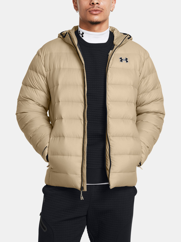Under Armour Pánska bunda Under Armour LEGEND DOWN HOODED JACKET-BRN