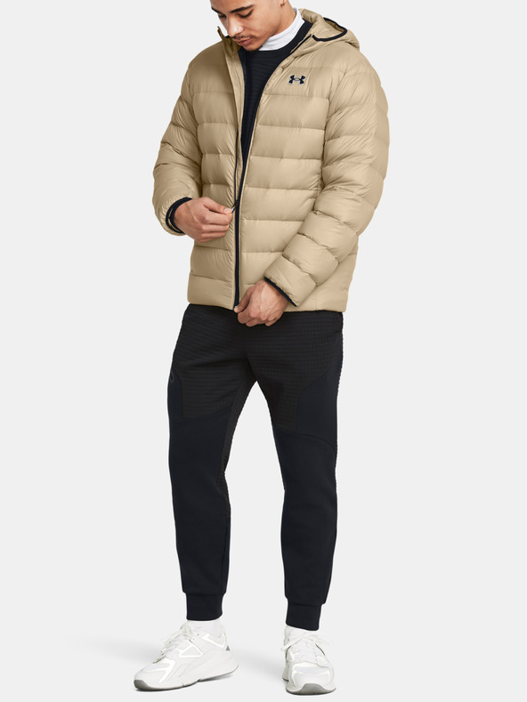 Under Armour Pánska bunda Under Armour LEGEND DOWN HOODED JACKET-BRN