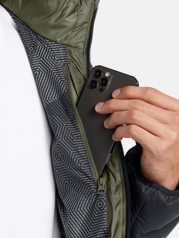 Under Armour Pánska bunda Under Armour LEGEND DOWN HOODED JACKET-GRN