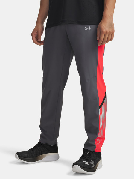 Under Armour Pánske športové nohavice Under Armour UA Velociti Storm Pant-GRY