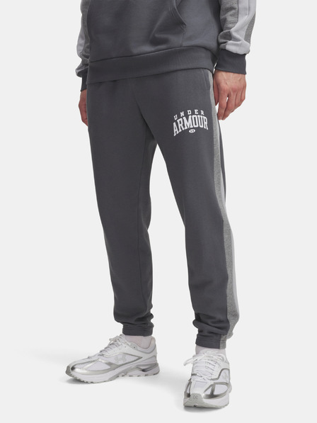 Under Armour Pánske športové nohavice Under Armour UA Rival Flc CB Pants-GRY