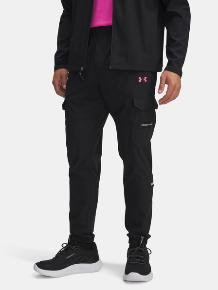 Under Armour Pánske športové nohavice Under Armour UA Tech Utility Woven Pant-BLK