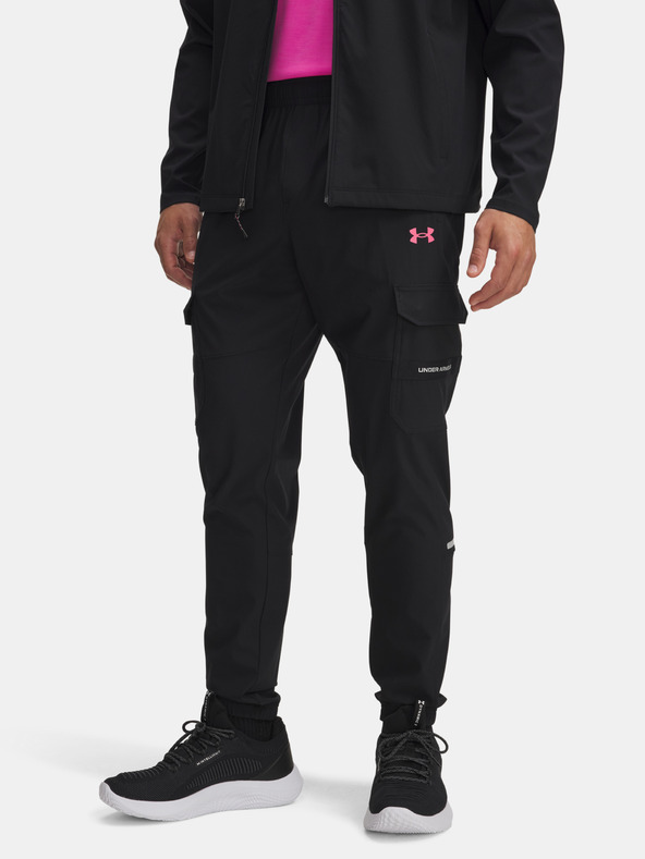 Under Armour Pánske športové nohavice Under Armour UA Tech Utility Woven Pant-BLK