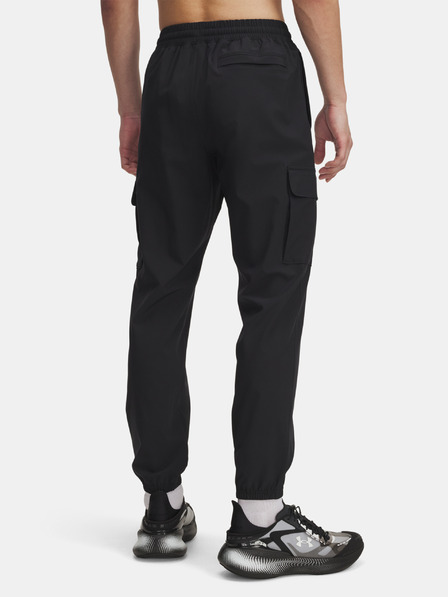 Under Armour Pánske športové nohavice Under Armour UA Vibe Woven Cargo Pants-BLK