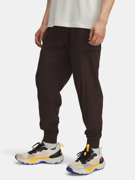 Under Armour Pánske športové nohavice Under Armour UA TRAIL RUN PANTS-BRN