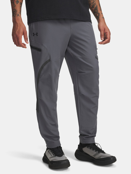 Under Armour Pánske športové nohavice Under Armour UA Unstoppable Cargo Pant-GRY