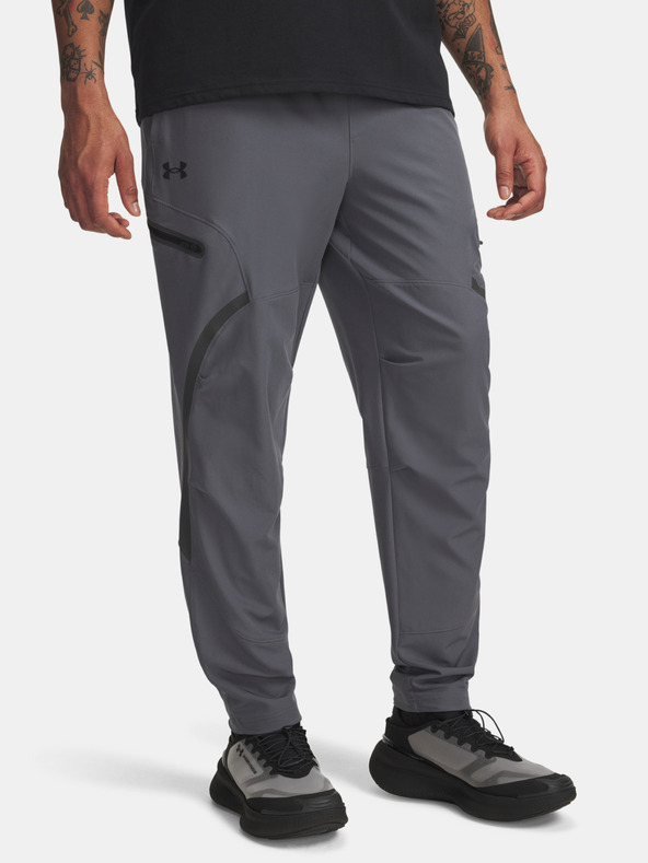 Under Armour Pánske športové nohavice Under Armour UA Unstoppable Cargo Pant-GRY