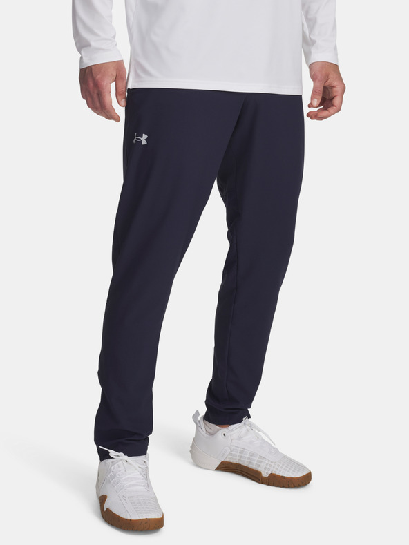 Under Armour Pánske športové nohavice Under Armour Vanish Woven Tapered Pants-BLU