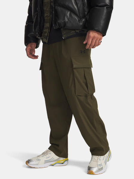 Under Armour Pánske športové nohavice Under Armour UA UNSTPBLE TXTR WOVEN CARGO-GRN