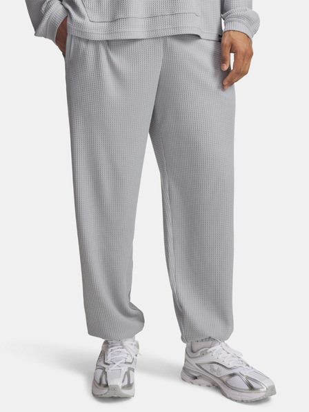Under Armour Pánske tepláky Under Armour UA Rival Waffle Jogger-GRY