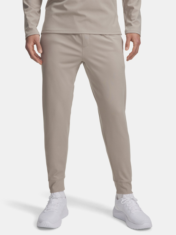 Under Armour Pánske tepláky Under Armour UA Meridian Joggers-BRN