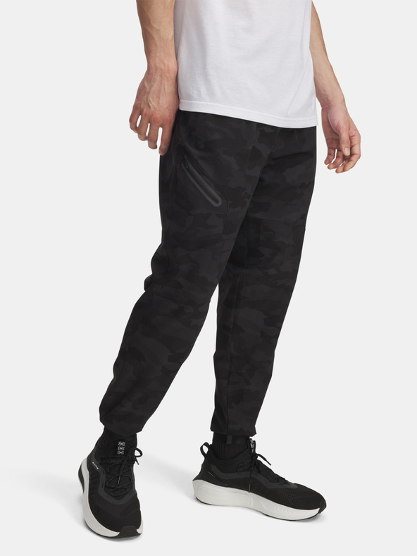 Under Armour Pánske tepláky Under Armour UA Unstoppable Woven Jogger-BLK