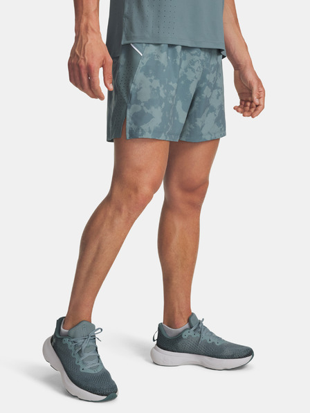 Under Armour Pánske kraťasy Under Armour Launch Pro 7in Prtd Short-GRN
