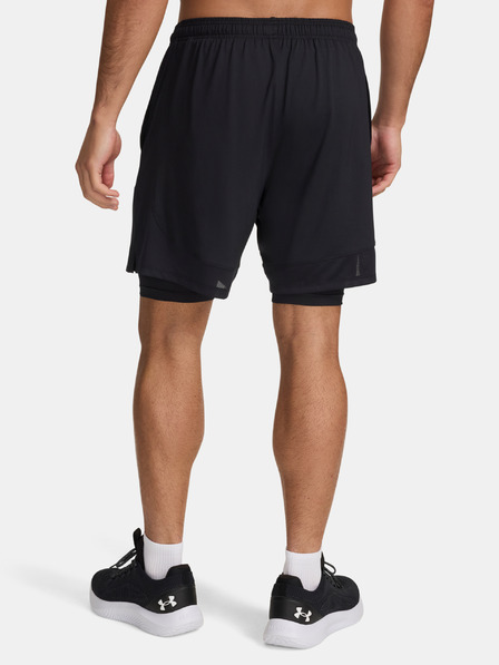 Under Armour Pánske kraťasy Under Armour UA Tech Vent 2in1 Short-BLK