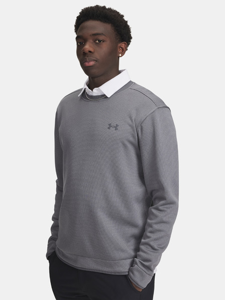 Under Armour Pánska mikina Under Armour UA M Sweater Fleece Crew-GRY