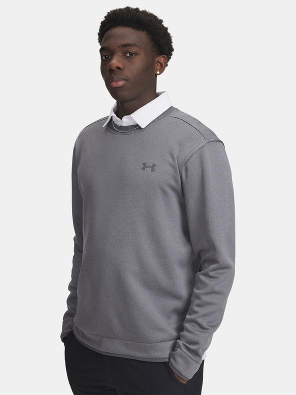 Under Armour Pánska mikina Under Armour UA M Sweater Fleece Crew-GRY