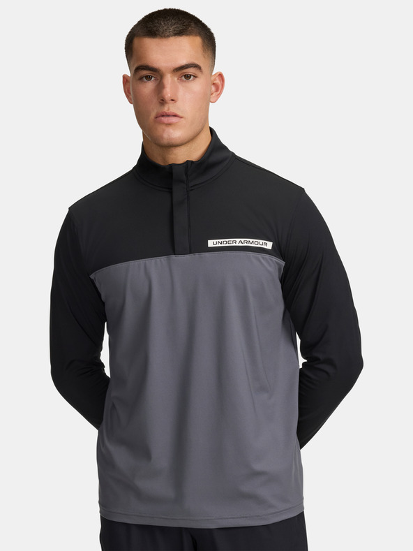 Under Armour Pánska mikina Under Armour UA T2G 1/4 Zip-BLK