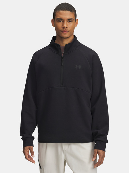 Under Armour Pánska mikina Under Armour UA Unstoppable Flc Half Zip-BLK