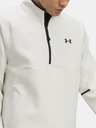 Under Armour Pánska mikina Under Armour UA Unstoppable Flc Half Zip-WHT