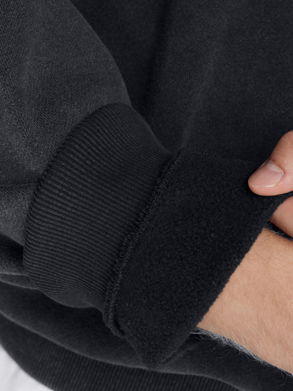 Under Armour Pánska mikina Under Armour UA Icon HWT Flc Wash OS Crew-BLK