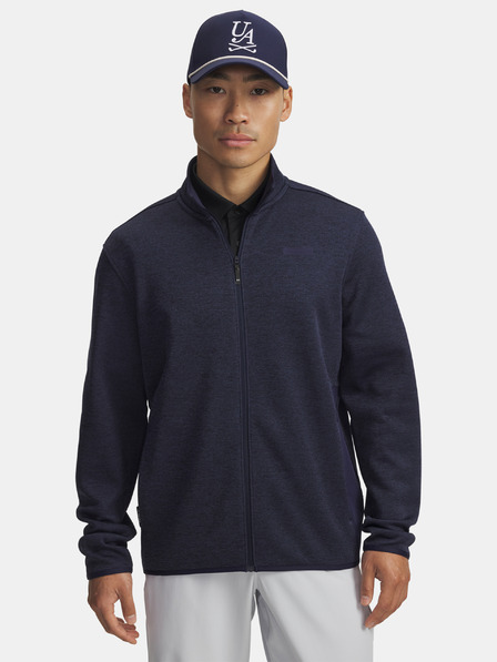 Under Armour Pánska mikina Under Armour UA Drive Sweaterfleece FZ-BLU