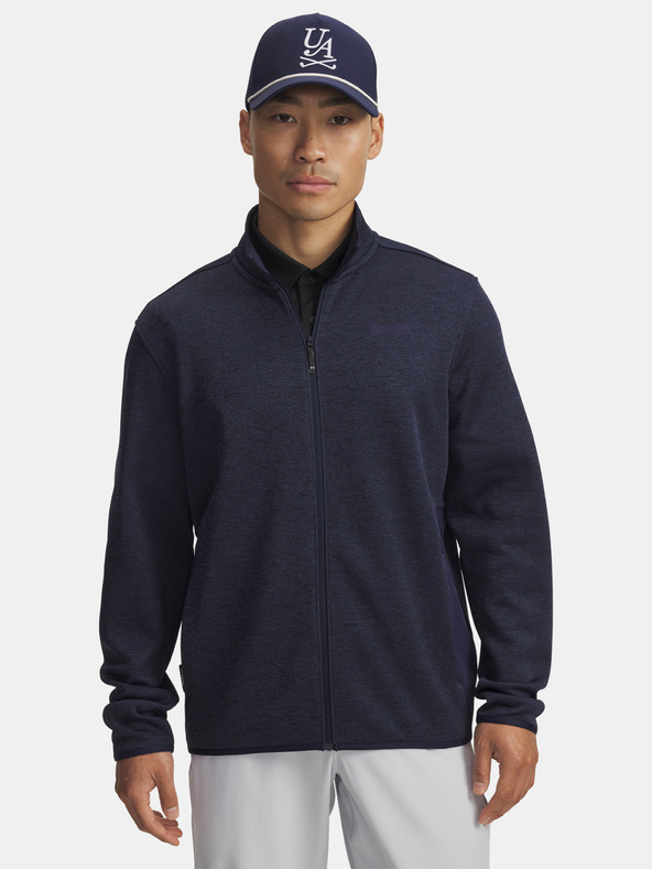 Under Armour Pánska mikina Under Armour UA Drive Sweaterfleece FZ-BLU