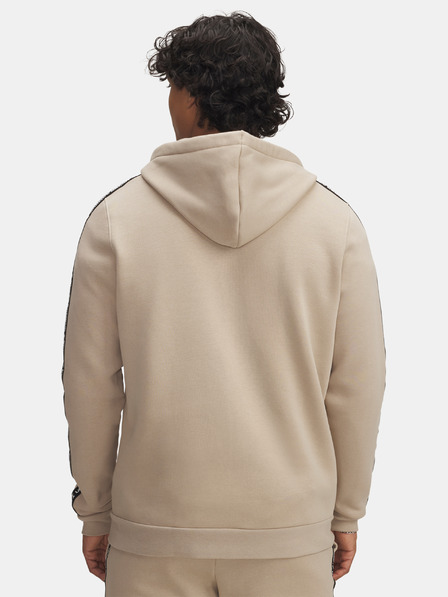 Under Armour Pánska mikina Under Armour UA Icon Fleece FZ Taping-BRN