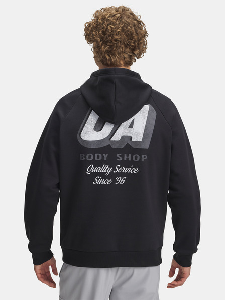 Under Armour Pánska mikina Under Armour UA Rival Fleece HBR Logo HD-BLK