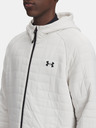 Under Armour Pánska mikina Under Armour UA Unstoppable Flc Txtr FZ-WHT