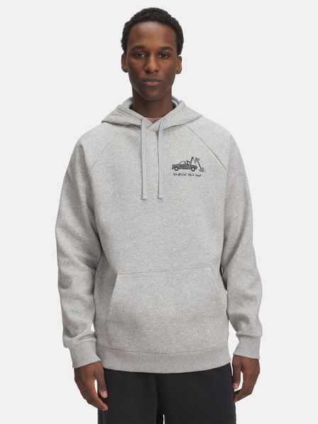 Under Armour Pánska mikina Under Armour UA Rival Fleece HBR Logo HD-GRY