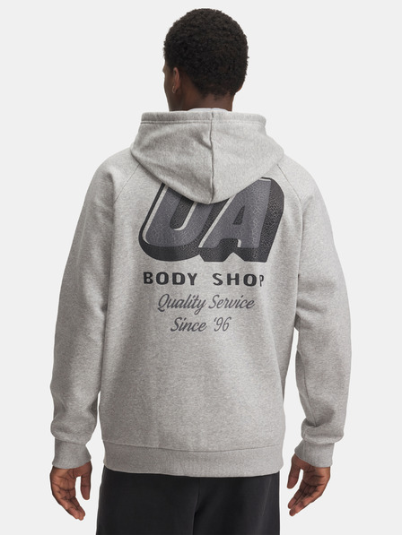 Under Armour Pánska mikina Under Armour UA Rival Fleece HBR Logo HD-GRY