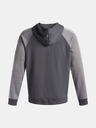 Under Armour Pánska mikina Under Armour UA Rival Flc CB Hood-GRY