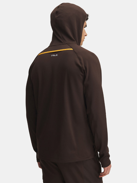 Under Armour Pánska mikina Under Armour UA TRAIL RUN HOODIE-BRN