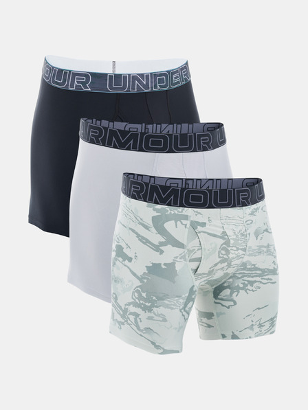 Under Armour Pánske boxerky Under Armour M UA Perf Tech Nov 6in (3ks)