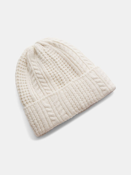 Under Armour Dámska čiapka Under Armour W Halftime Cable Knit Beanie-BRN