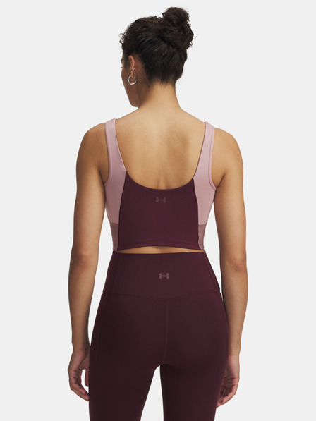 Under Armour Dámske tielko Under Armour Meridian Colorblock Tank-BRN