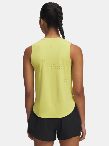 Under Armour Dámske tielko Under Armour UA Launch Elite Tank-YLW