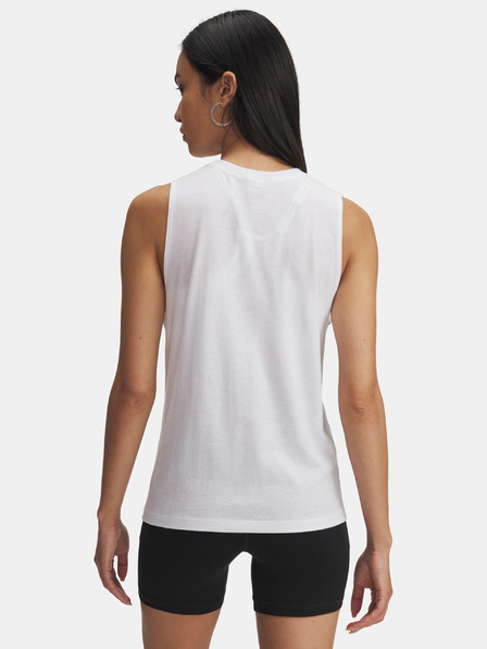 Under Armour Dámske tielko Under Armour UA Logo Tank-WHT