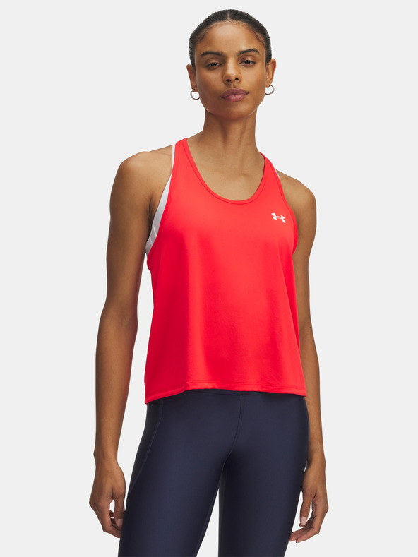 Under Armour Dámske tielko Under Armour Tech Swing Tank-RED