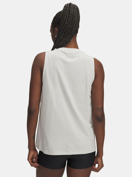 Under Armour Dámske tielko Under Armour UA Varsity Tank-WHT
