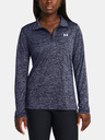 Under Armour Dámske tričko Under Armour Tech 1/2 Zip- Twist-BLU