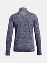 Under Armour Dámske tričko Under Armour Tech 1/2 Zip- Twist-BLU
