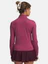 Under Armour Dámske tričko Under Armour UA Drive 1/4 Zip-RED