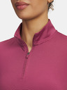 Under Armour Dámske tričko Under Armour UA Drive 1/4 Zip-RED