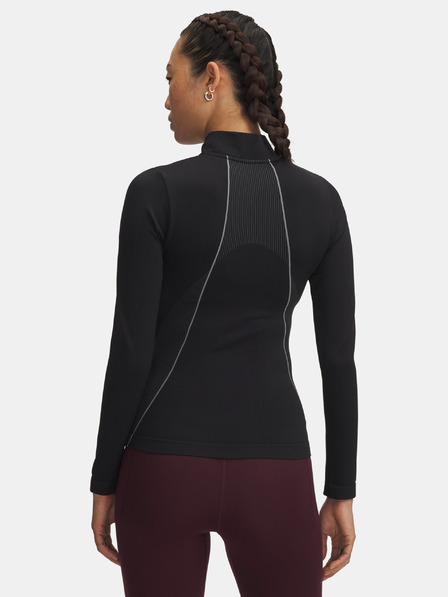 Under Armour Dámske tričko Under Armour UA Vanish Seamless 1/4 Zip-BLK