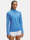 Under Armour Dámske tričko Under Armour Tech 1/2 Zip- Twist-BLU