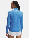 Under Armour Dámske tričko Under Armour Tech 1/2 Zip- Twist-BLU