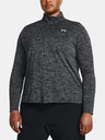 Under Armour Dámske tričko Under Armour Tech 1/2 Zip - Twist&-BLK