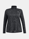 Under Armour Dámske tričko Under Armour Tech 1/2 Zip - Twist&-BLK